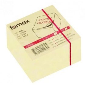   Öntapadós jegyzet FORNAX/Sticky Notes (75x75mm) 450lap sárga