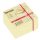 Öntapadós jegyzet FORNAX/Sticky Notes (75x75mm) 450lap sárga
