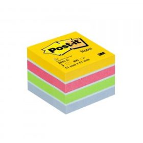   Öntapadós jegyzet POST-IT 2051-UN (51x51) 400lap mini kocka ultra színek