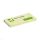 Öntapadó jegyzettömb 38x51mm 3x100lap Q-Connect sárga