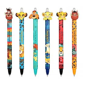 Oroszlánkirály radírozható toll, kék