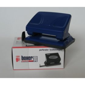 Lyukasztó (20lap) tenderes mechanikus fém fekete