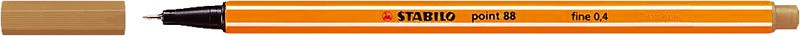 Tűfilc 0,4 mm STABILO Point 88/88 világos arany
