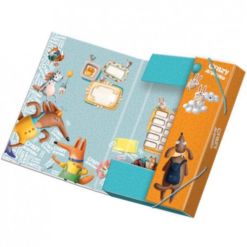 Füzetbox ARGUS A/4 Crazy animals