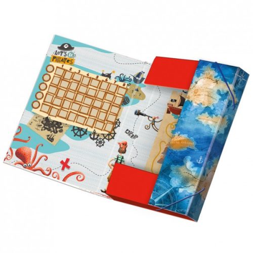 Füzetbox ARGUS A/4 Pirates /Legyünk kalózok/