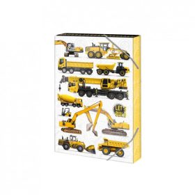 Füzetbox ARGUS A/4 Menjünk építeni! 