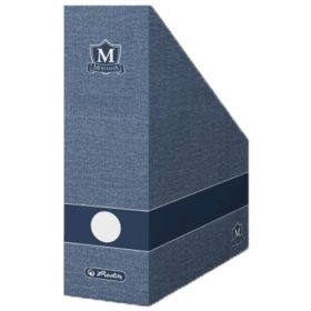 Iratpapucs 115 mm karton Herlitz "Montana" kék