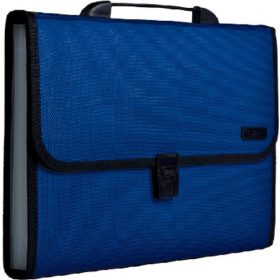 Harmonikamappa A/4 12 részes M&G kék