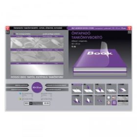   Tankönyv borító A/4 (50x33) öntapadós virágmintás 10db/csg ARS UNA 446