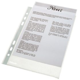 Lefűzhető tasak ESSELTE A/5 43mic narancsos 23782