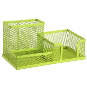 Asztali rendező 205x103x98 mm fémhálós d.rect zöld