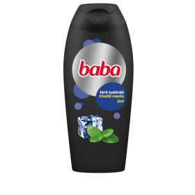 Baba férfi tusfürdő frissítő menta 2in1 400 ml