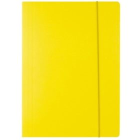  Gumis mappa A/4 laminált karton, 300 g d.rect sárga