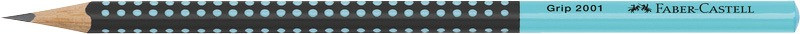 Faber-Castell "Grip" fekete/türkiz Grafitceruza HB háromszög test 