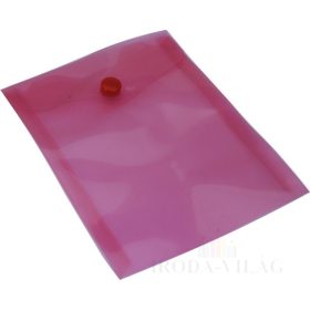 Irattartó tasak A/6 PP ICU áttetsző piros