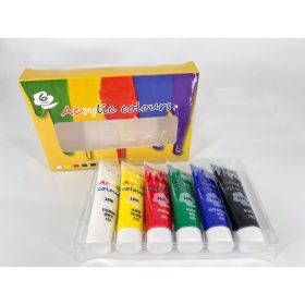 M&G tubusos akrilfesték 6 db-os