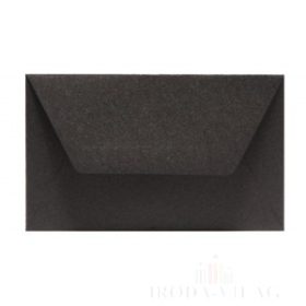 Színes boríték névjegy selyemfényű fekete/night