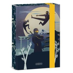 Füzetbox ARS UNA A/5 Ninjas in the dark