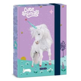 Füzetbox ARS UNA A/5 Cute animals Unicorn 