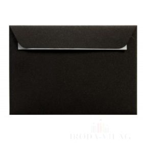 Színes boríték LC/6 selyemfényű fekete/night