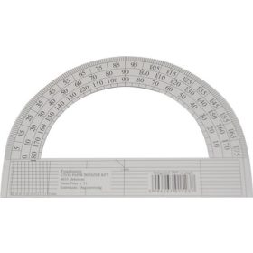 Szögmérő papír 180° 100 mm