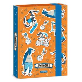 Füzetbox ARS UNA A/5 Wheelz 