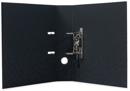 Iratrendező A/4 70 mm, soft touch Herma "Color" fekete