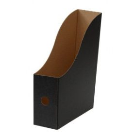   Irattartó papucs OFFICE 21/Herl. összehajtható papír fekete