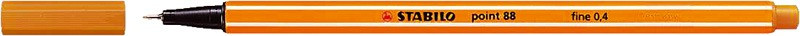 Tűfilc 0,4 mm STABILO Point 88/89 okker