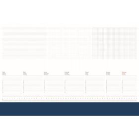 Könyöklő jegyzet KRENN (38X57) CLASSIC PVC bianco kék