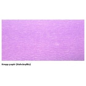 Krepp papír (0,5x2m) halványlila 14