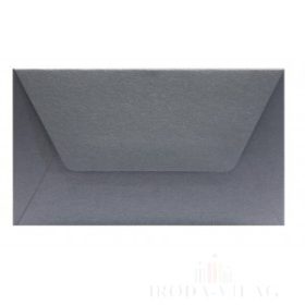 Színes boríték névjegy selyemfényű ezüst/galvanised