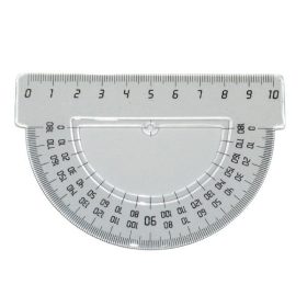 Szögmérő OFFICE 21 180 fokos műanyag