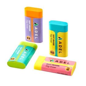 ADEL Soft puha radír színes testtel - több színben