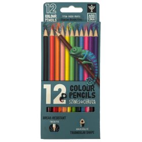 Ars Una 12 színű, háromszögletű színes ceruzakészlet