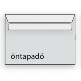 Boríték LC/6 öntapadós nyomatlan