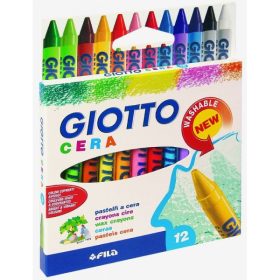 Zsírkréta 12/klt GIOTTO Cera (8mm) mosható