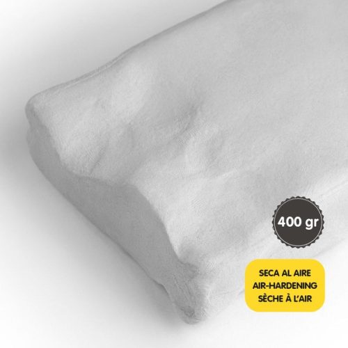 Modellező gyurma 400 g Milan fehér