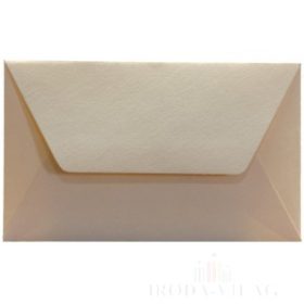 Színes boríték névjegy selyemfényű barack/coral