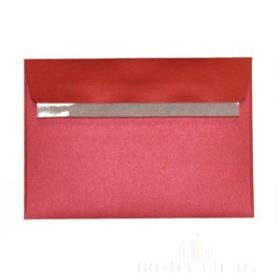 Színes boríték LC/6 selyemfényű piros/magma KF
