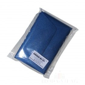   Színes boríték névjegy selyemfényű tinta kék/blue steel