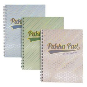   Spirálfüzet A/4 100 lapos vonalas Pukka Pad "Jotta Pad" Haze