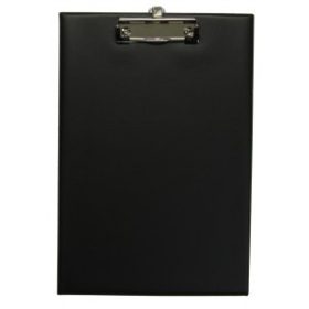   Felírótábla A/4 PVC PRÉMIUM felakasztható +fém toll bújtatóval fekete