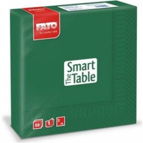   Szalvéta FATO Smart Table (33x33cm) 2 rétegű erdőzöld (50db/csg) 82622300