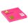 Öntapadó jegyzettömb 76x76mm 80lap Q-Connect Pink