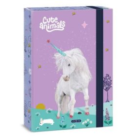 Füzetbox ARS UNA A/4 Cute animals Unicorn 