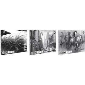 Vázlatfüzet B/5 30 lapos, 170 g T-Creativ