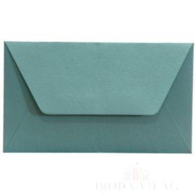 Színes boríték névjegy selyemfényű türkiz/lagoon