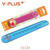 Y-Plus+ 15 cm, körzős vonalzó