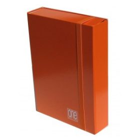 Füzetbox A/4 BLASETTI One Color (7cm) narancs 